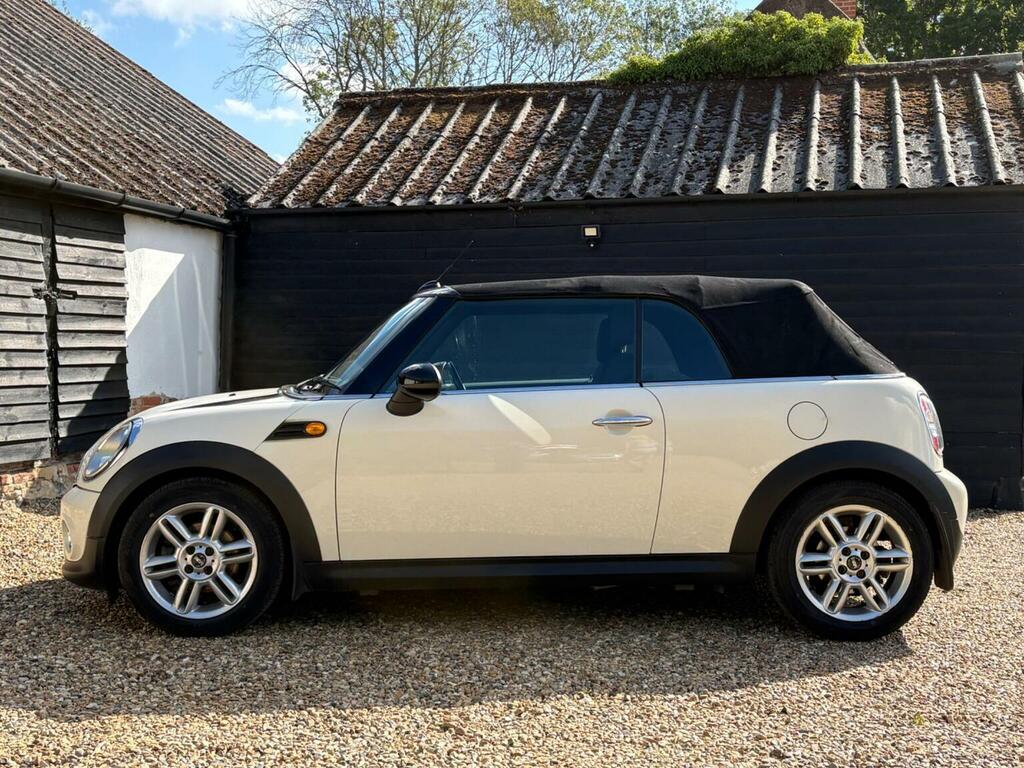 Mini Convertible 1.6 Cooper D Euro 5 Ss 201111 White #6