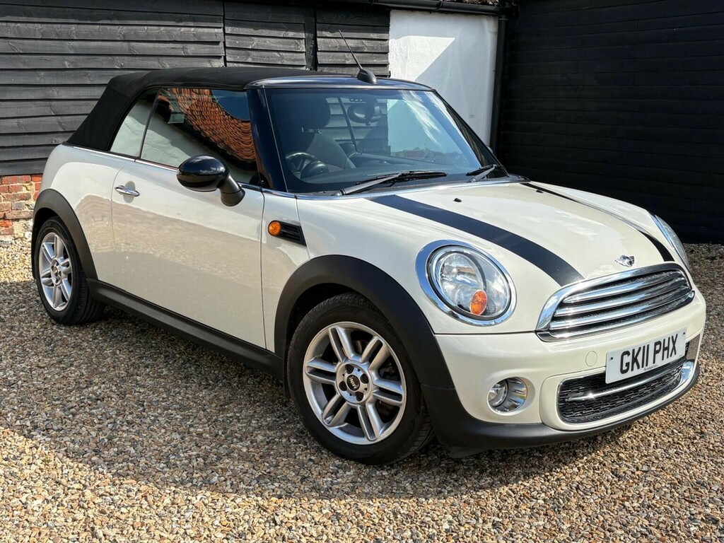 Mini Convertible 1.6 Cooper D Euro 5 Ss 201111 White