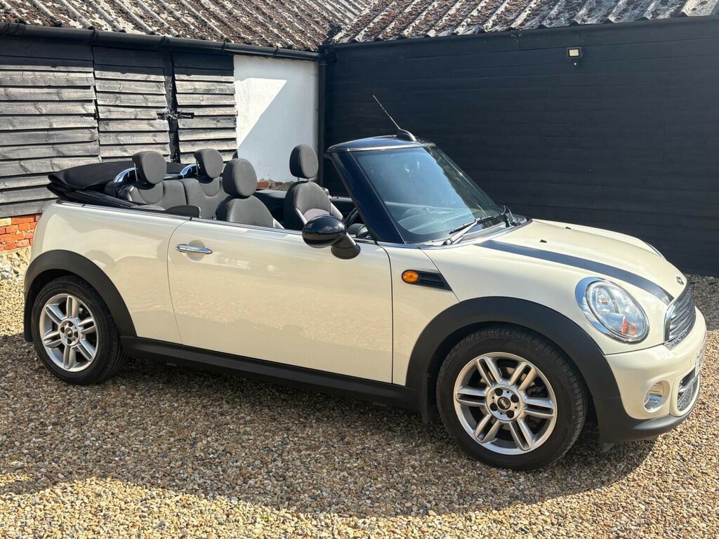 Mini Convertible 1.6 Cooper D Euro 5 Ss 201111 White #2