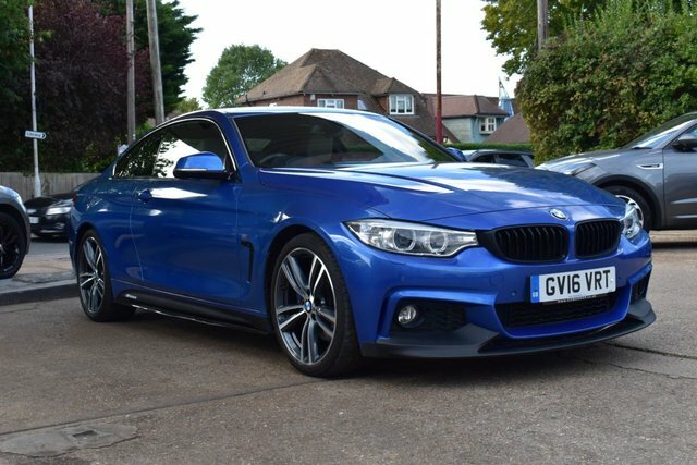 BMW 4 Series Gran Coupe 2.0 420I M Sport Coupe Euro 6 S Blue