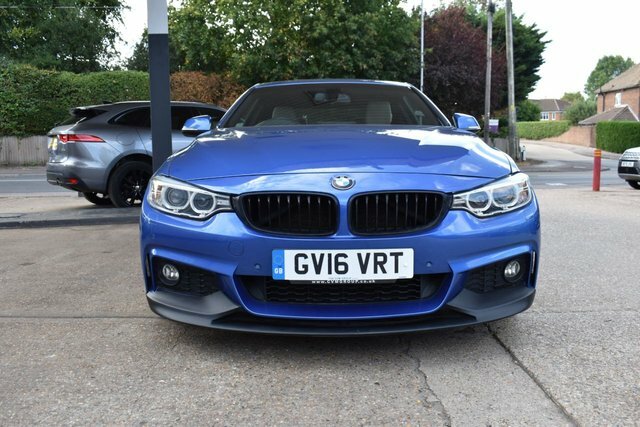 BMW 4 Series Gran Coupe 2.0 420I M Sport Coupe Euro 6 S Blue #2