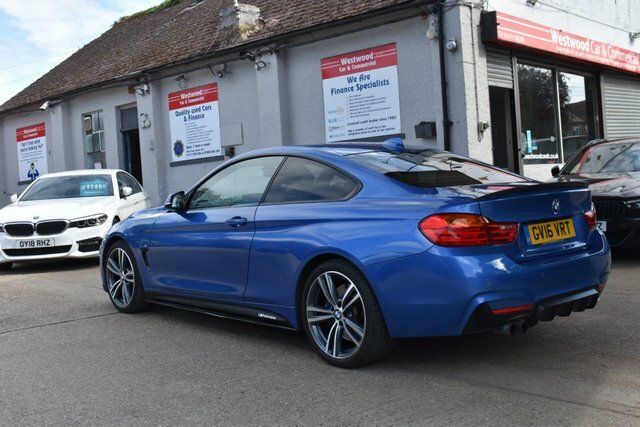 BMW 4 Series Gran Coupe 2.0 420I M Sport Coupe Euro 6 S Blue #5