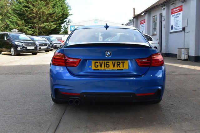 BMW 4 Series Gran Coupe 2.0 420I M Sport Coupe Euro 6 S Blue #6