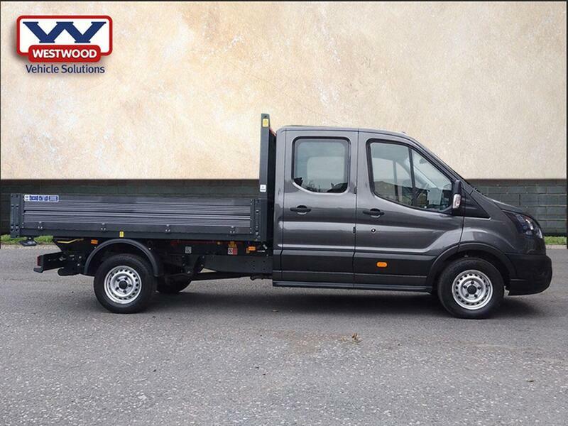 Ford Transit Custom 2.0 350 Ecoblue Leader Tipper Double Cab Diese MF74UDT #2
