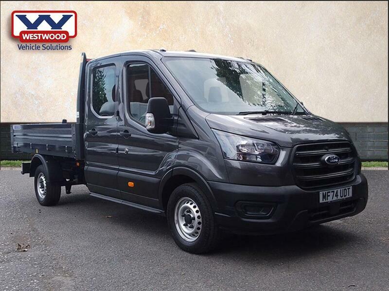Ford Transit Custom 2.0 350 Ecoblue Leader Tipper Double Cab Diese MF74UDT