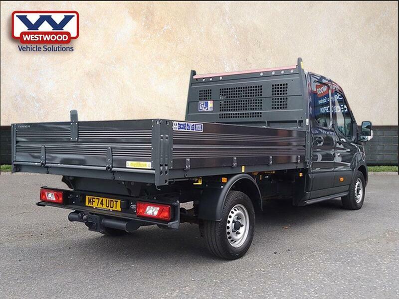 Ford Transit Custom 2.0 350 Ecoblue Leader Tipper Double Cab Diese MF74UDT #3