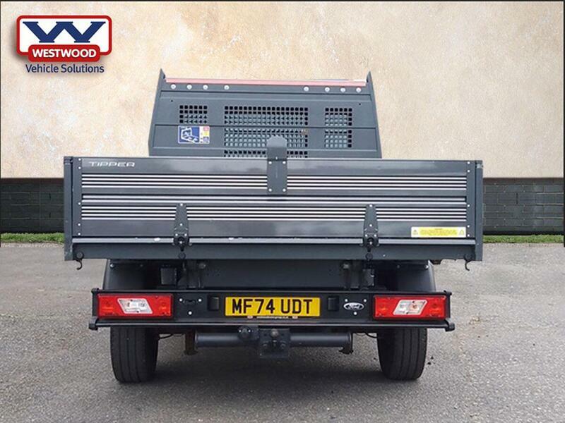 Ford Transit Custom 2.0 350 Ecoblue Leader Tipper Double Cab Diese MF74UDT #4
