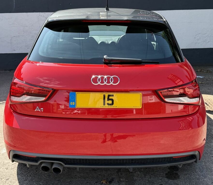 Audi A1 Hatchback  Red #4