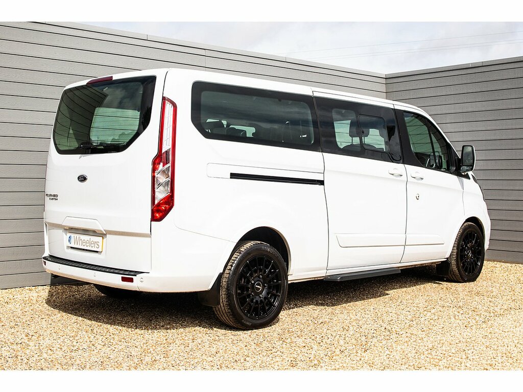 Ford Tourneo Custom 320 Ecoblue Titanium HT22XBR White #3