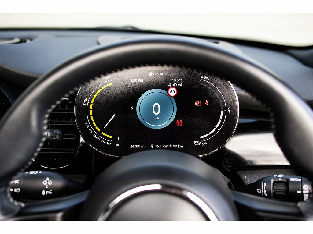 Mini Electric Hatchback Grey #27