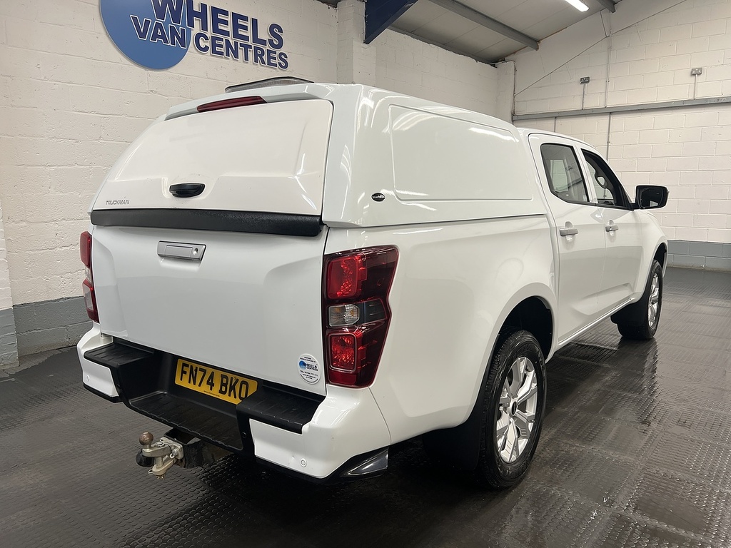 Isuzu D-Max 1.9 Td Dl20 Pickup Double Cab 4W White #5