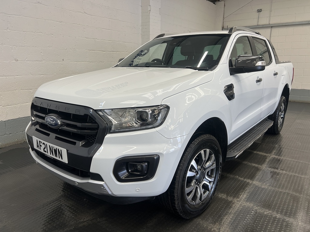 Ford Ranger 2.0 Ecoblue Wildtrak Pickup Double Cab White