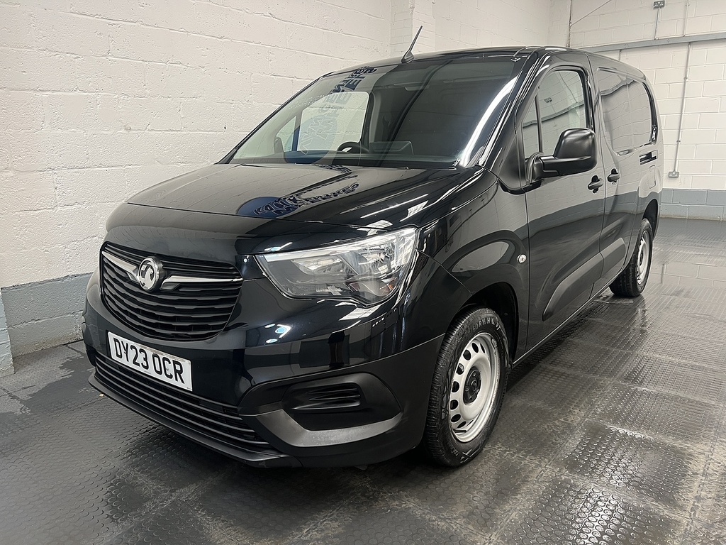 Vauxhall Combo 1.5 Turbo D 2300 Prime Panel Van 6Dr Black