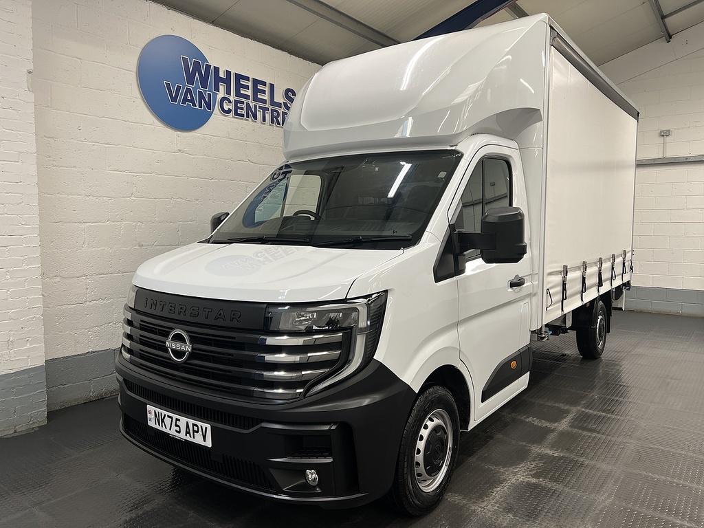 Nissan InterStar 2.0 Dci 35 Acenta Curtain Side L White