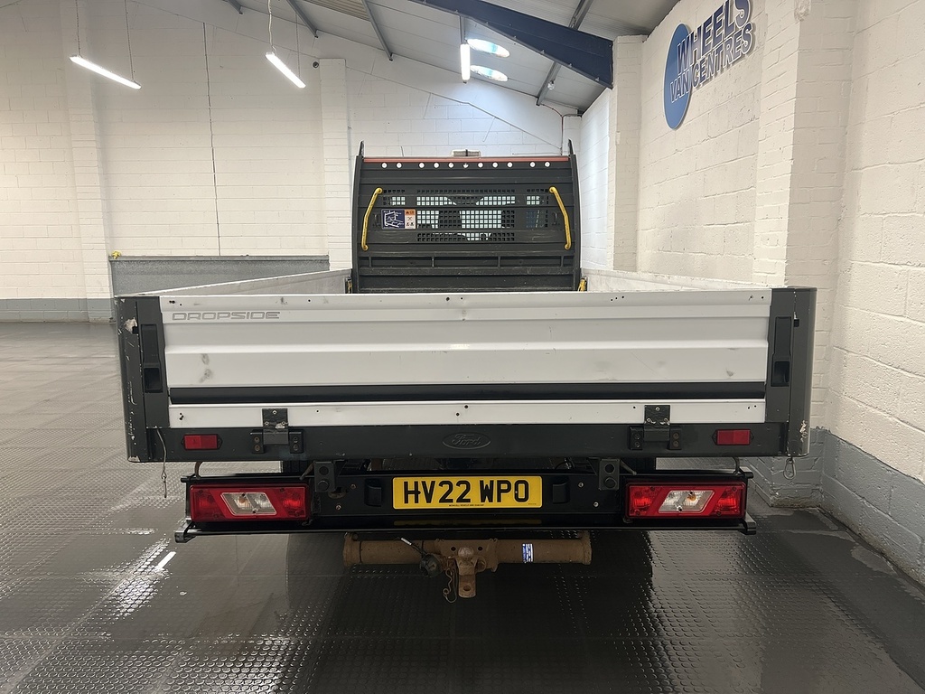 Ford Transit Custom 2.0 350 Ecoblue Hd Leader Dropside Manu HV22WPO White #4