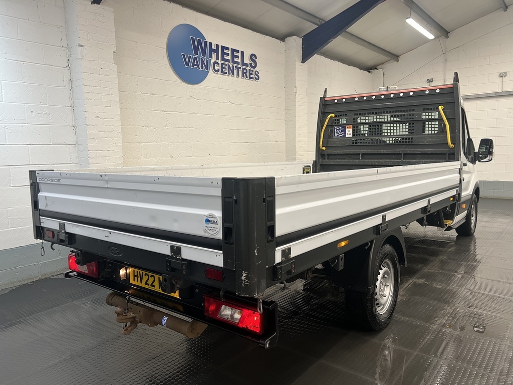 Ford Transit Custom 2.0 350 Ecoblue Hd Leader Dropside Manu HV22WPO White #5