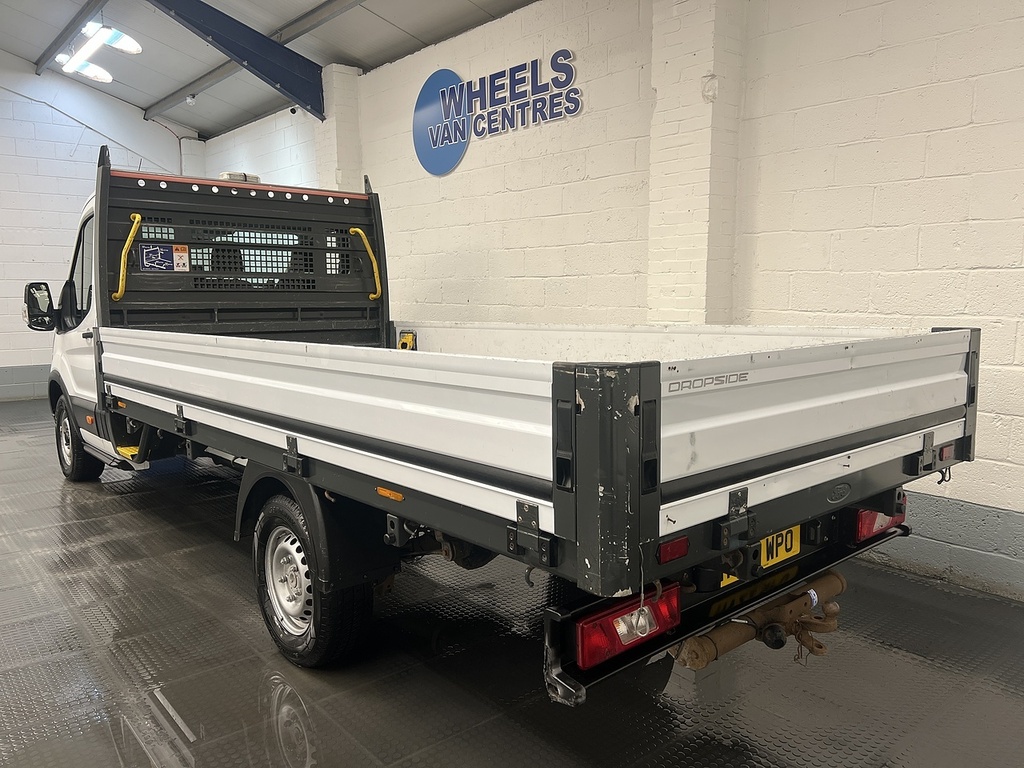 Ford Transit Custom 2.0 350 Ecoblue Hd Leader Dropside Manu HV22WPO White #3