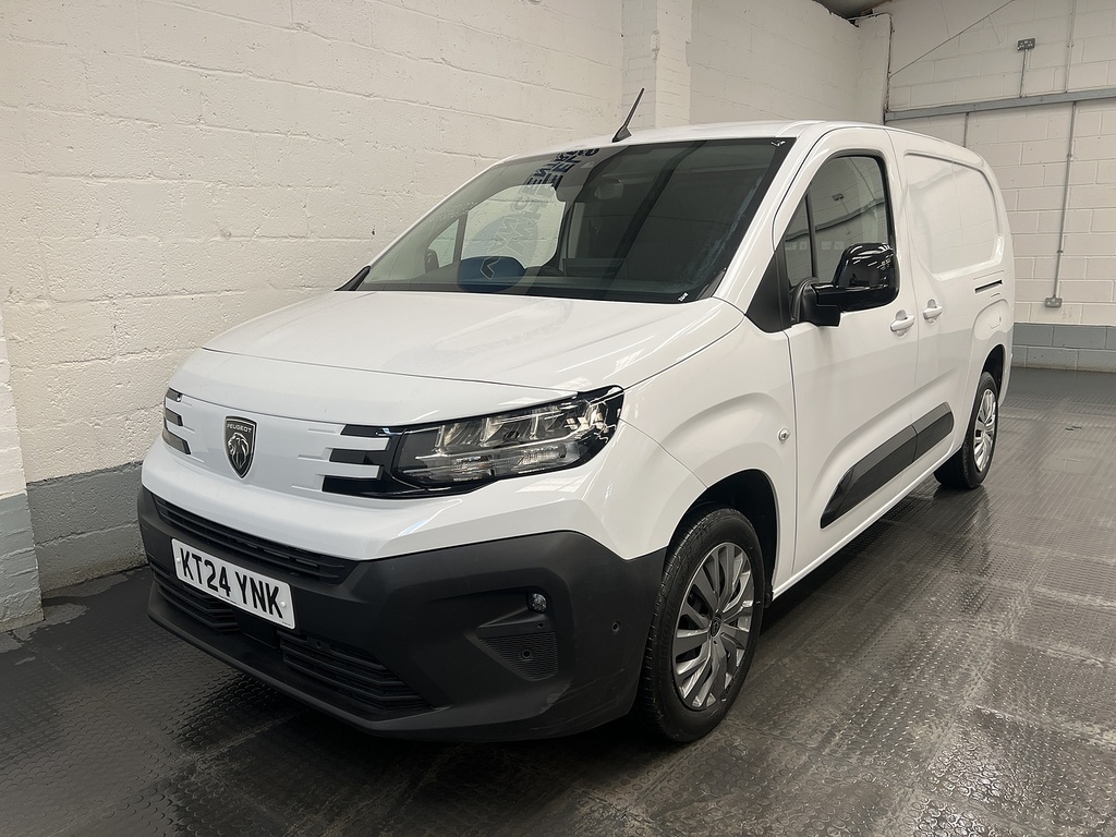Peugeot Partner 1.5 Bluehdi 950 Asphalt Long Panel Van 6Dr White