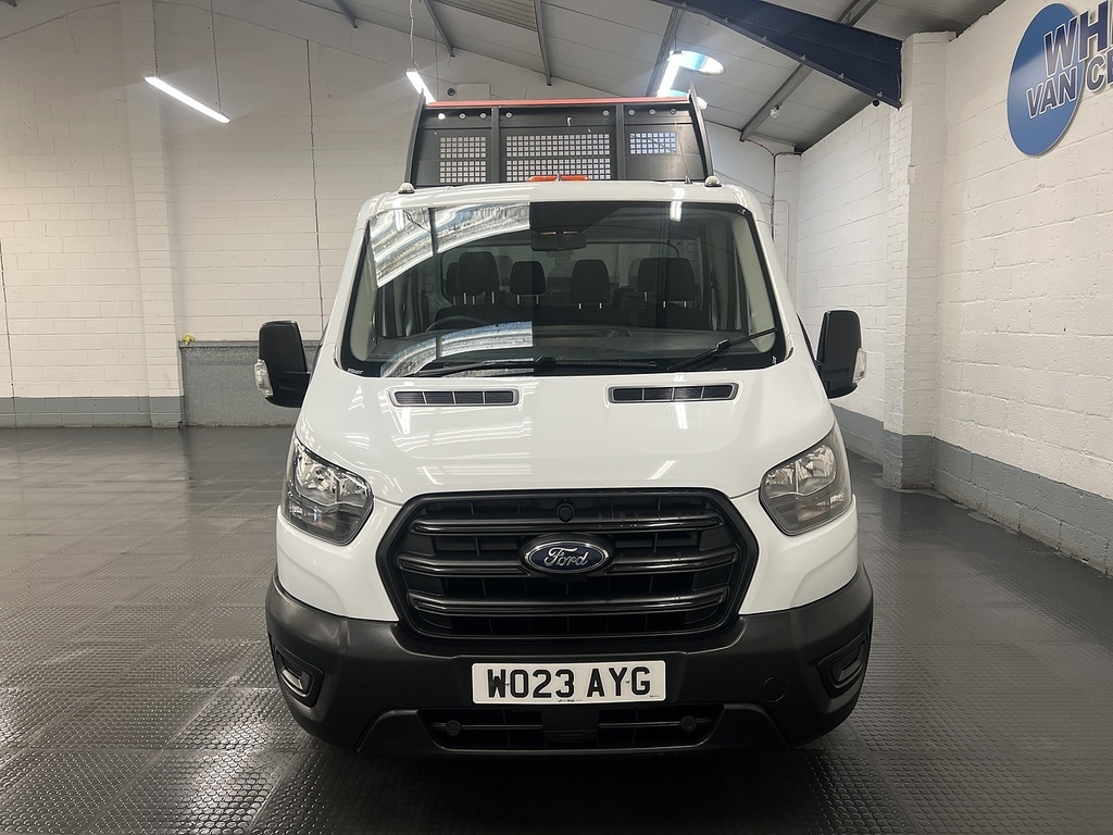 Ford Transit Custom 2.0 350 Ecoblue Leader Tipper Double Cab Diese WO23AYG White #6