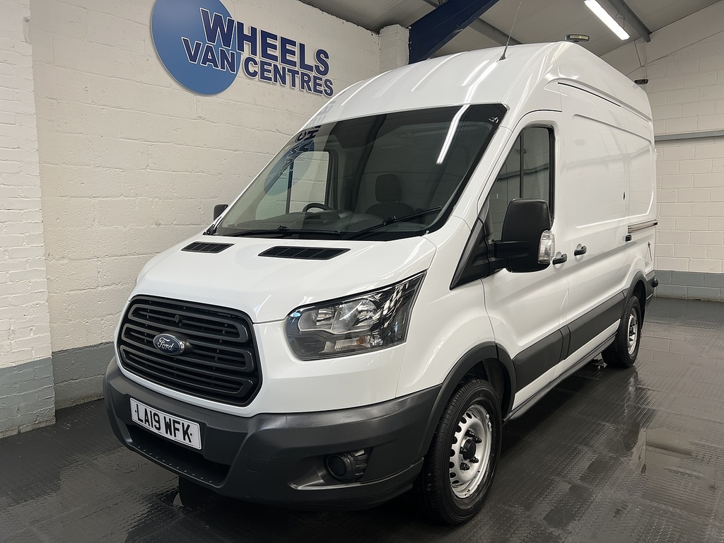 Ford Transit Custom 2.0 350 Ecoblue Panel Van Fwd L2 LA19WFK White