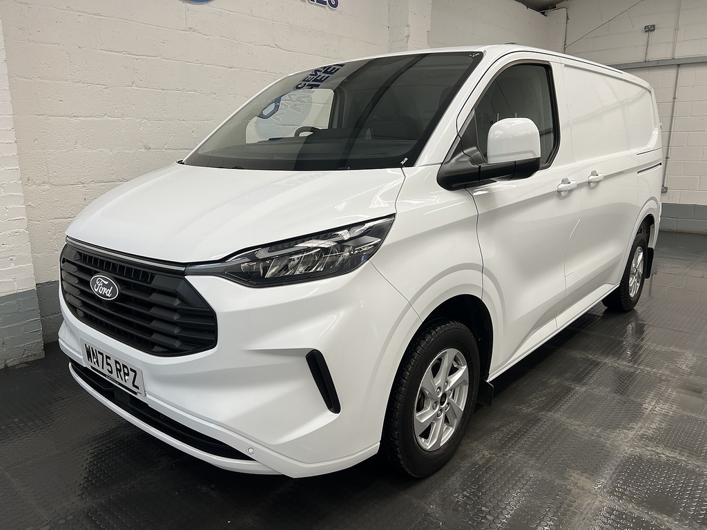 Ford Transit Custom 2.0 320 Ecoblue Limited Panel Van Manua WN75RPZ White