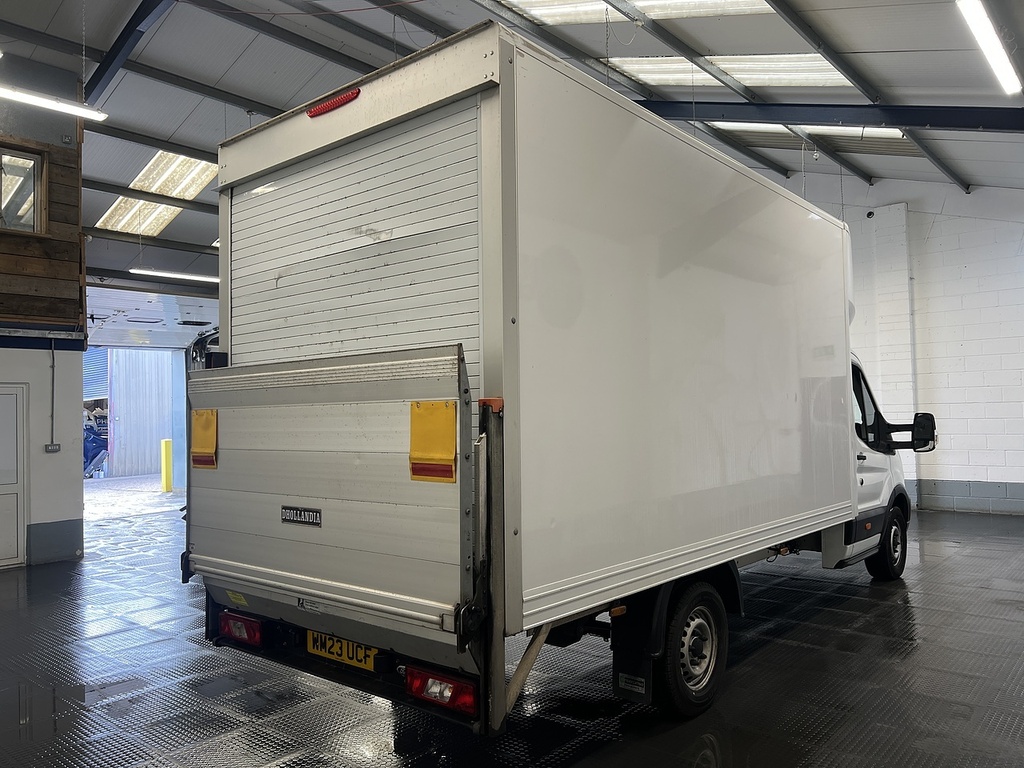 Ford Transit Custom 2.0 350 Ecoblue Hd Leader Luton WM23UCF White #3