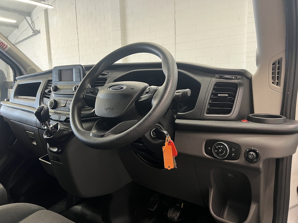 Ford Transit Custom 2.0 350 Ecoblue Hd Leader Luton WM23UCF White #6