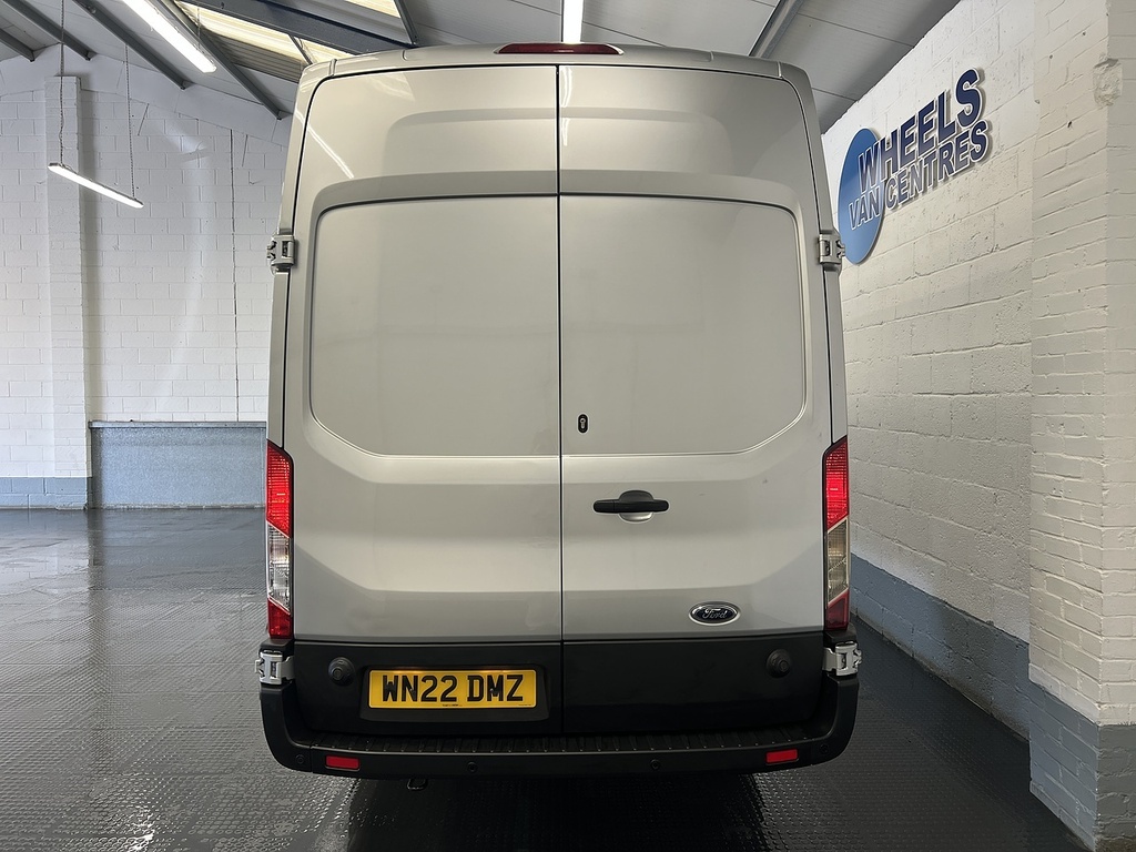 Ford Transit Custom 2.0 350 Ecoblue Mhev Limited Panel Van WN22DMZ Silver #4