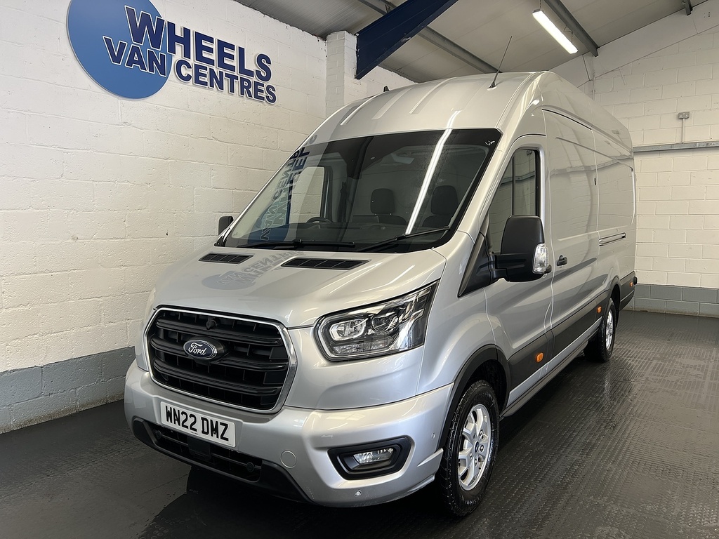 Ford Transit Custom 2.0 350 Ecoblue Mhev Limited Panel Van WN22DMZ Silver