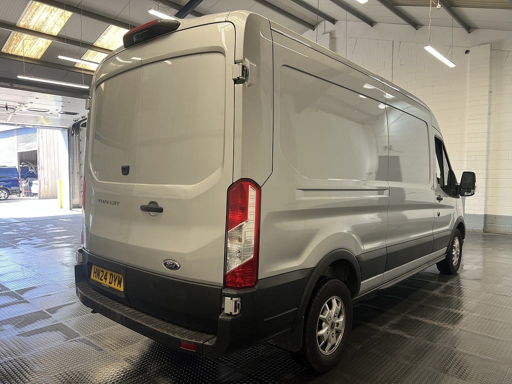 Ford Transit Custom 2.0 350 Ecoblue Limited Panel Van Manua HN24DYM Silver #3