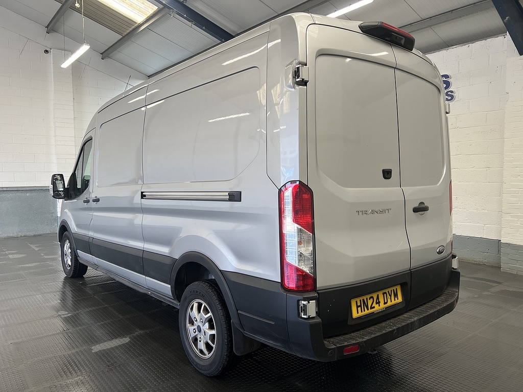 Ford Transit Custom 2.0 350 Ecoblue Limited Panel Van Manua HN24DYM Silver #2