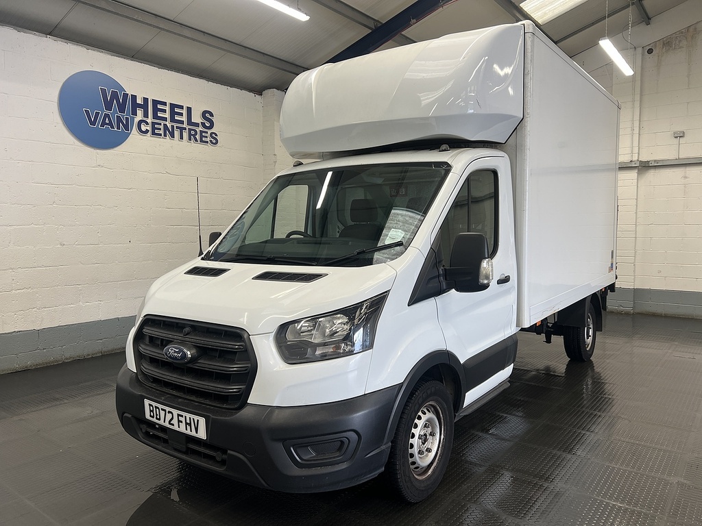 Ford Transit Custom 2.0 350 Ecoblue Leader Luton Fwd BD72FHV White