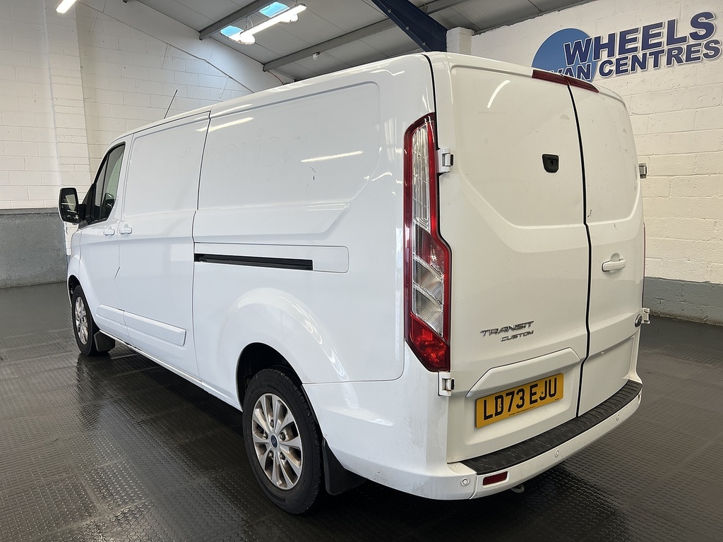 Ford Transit Custom 2.0 300 Ecoblue Limited Panel Van Manua LD73EJU White #2