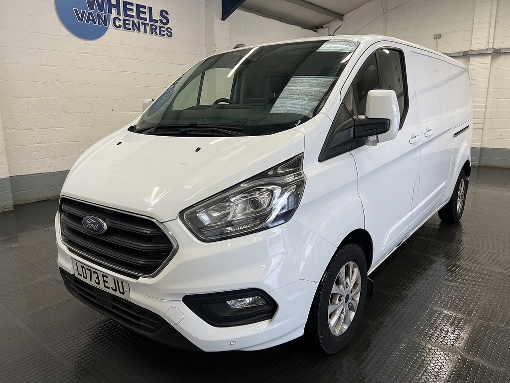 Ford Transit Custom 2.0 300 Ecoblue Limited Panel Van Manua LD73EJU White