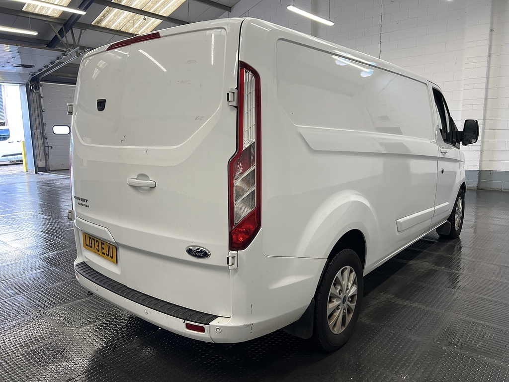 Ford Transit Custom 2.0 300 Ecoblue Limited Panel Van Manua LD73EJU White #3