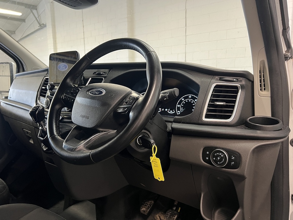 Ford Transit Custom 2.0 300 Ecoblue Limited Panel Van Manua LD73EJU White #6