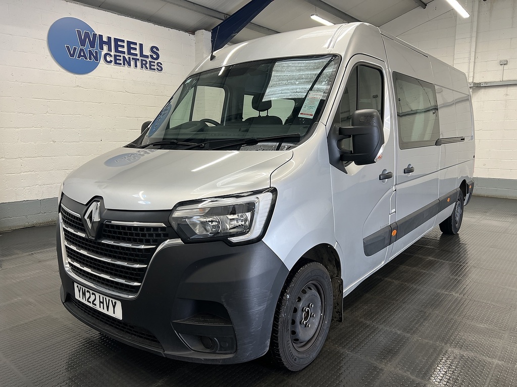 Renault Master 2.3 Dci 35 Business Crew Van Double Cab Diese Grey