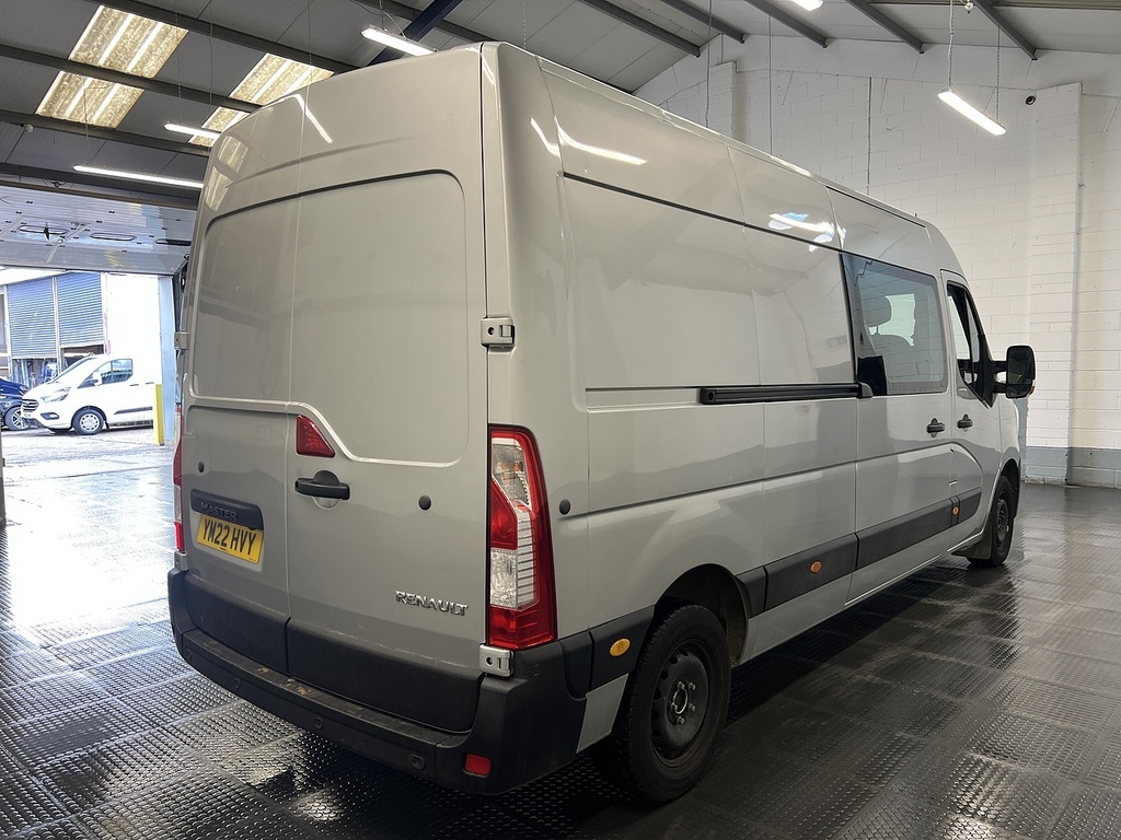 Renault Master 2.3 Dci 35 Business Crew Van Double Cab Diese Grey #3