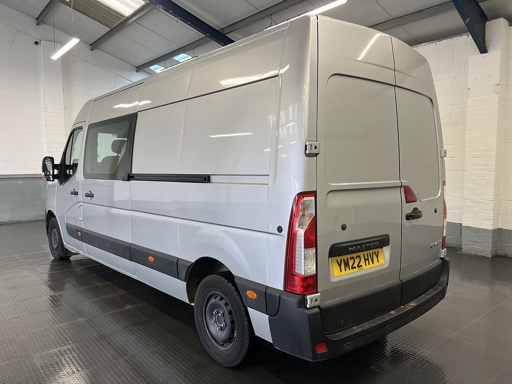 Renault Master 2.3 Dci 35 Business Crew Van Double Cab Diese Grey #2