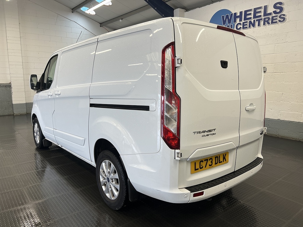 Ford Transit Custom 2.0 300 Ecoblue Limited Panel Van Manua LC73DLK White #2
