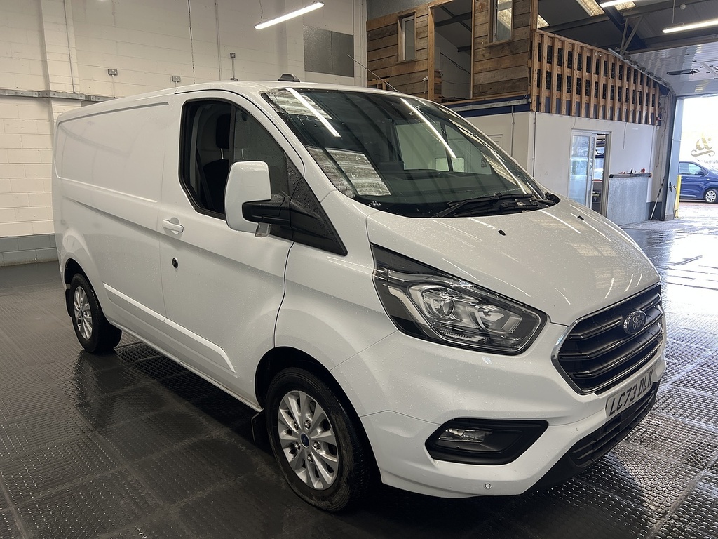 Ford Transit Custom 2.0 300 Ecoblue Limited Panel Van Manua LC73DLK White #4