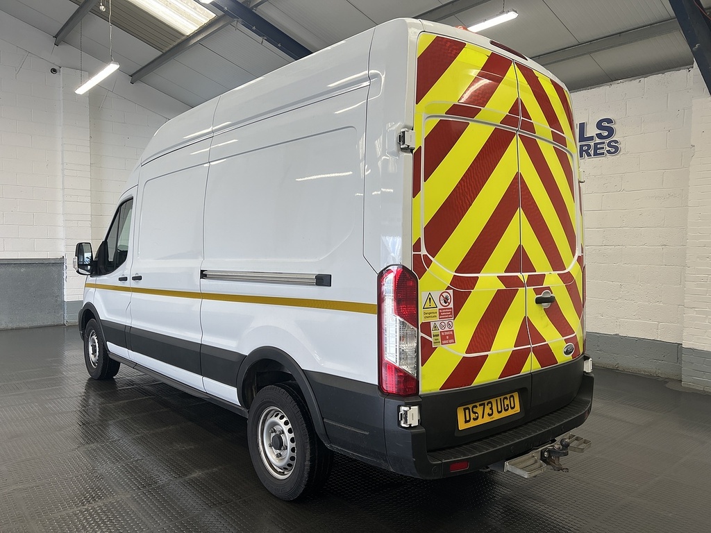 Ford Transit Custom 2.0 350 Ecoblue Leader Panel Van DS73UGO White #2