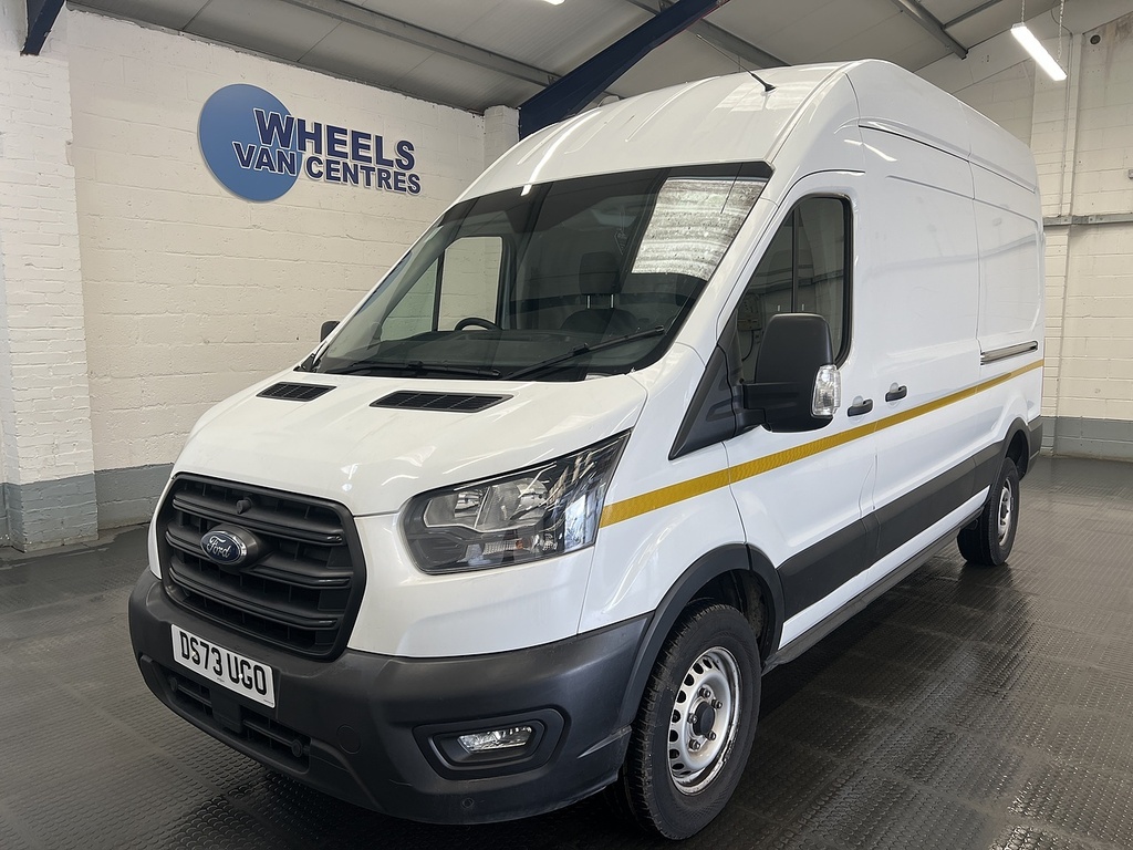 Ford Transit Custom 2.0 350 Ecoblue Leader Panel Van DS73UGO White