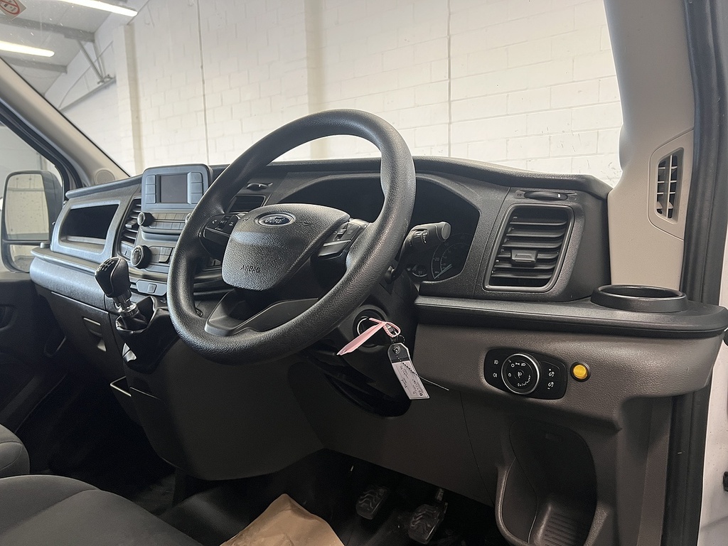 Ford Transit Custom 2.0 350 Ecoblue Leader Panel Van DS73UGO White #6
