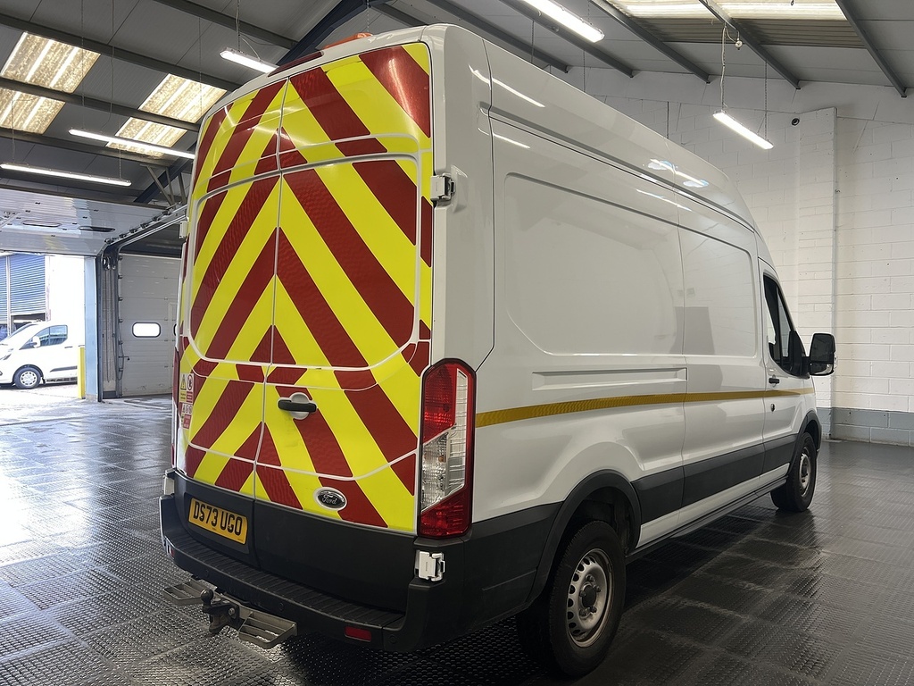 Ford Transit Custom 2.0 350 Ecoblue Leader Panel Van DS73UGO White #3