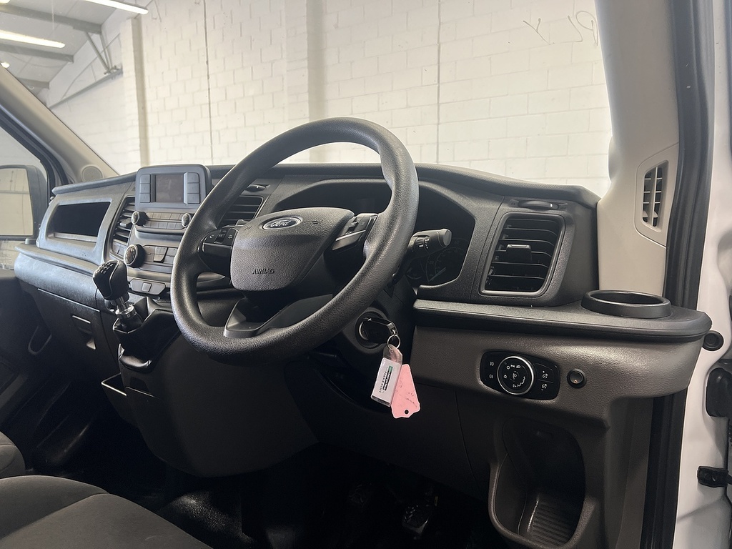 Ford Transit Custom 2.0 350 Ecoblue Leader Panel Van LA23DUV White #6
