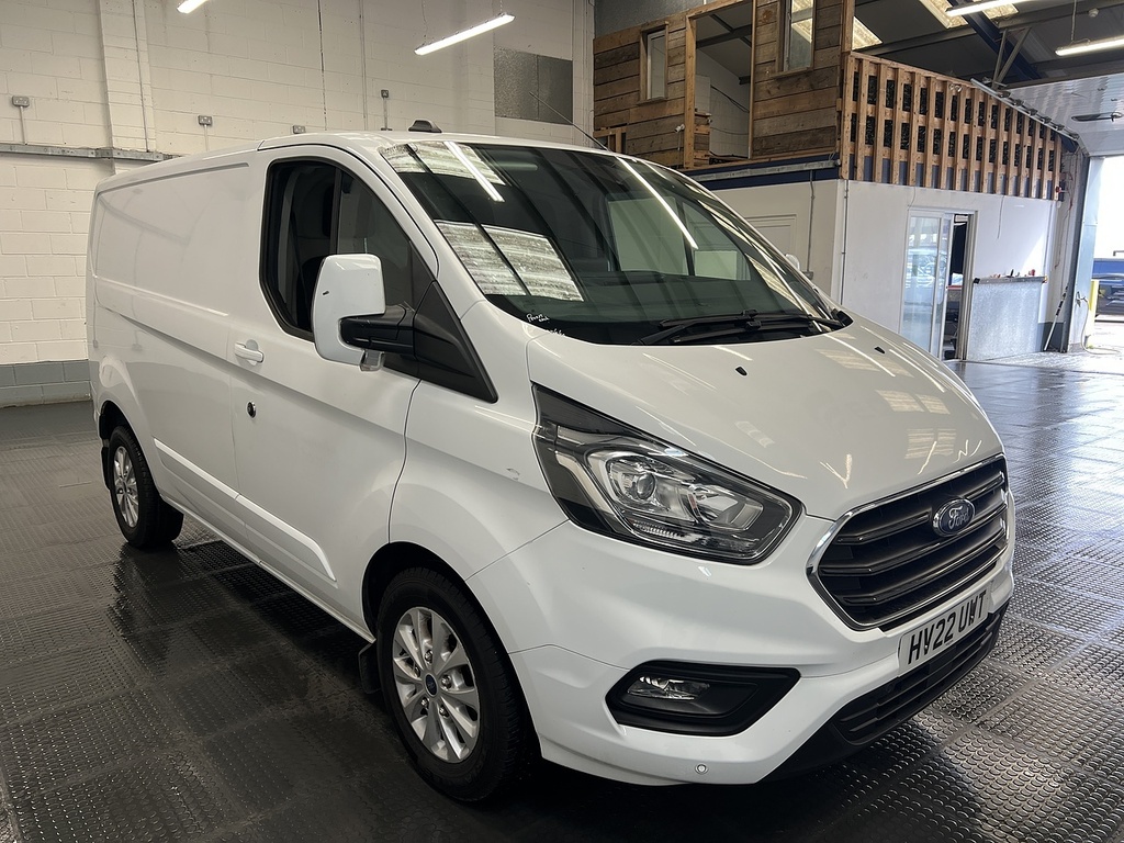 Ford Transit Custom 2.0 300 Ecoblue Limited Panel Van Manua HV22UWT White #4