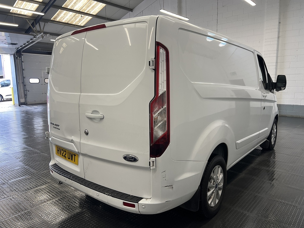Ford Transit Custom 2.0 300 Ecoblue Limited Panel Van Manua HV22UWT White #3