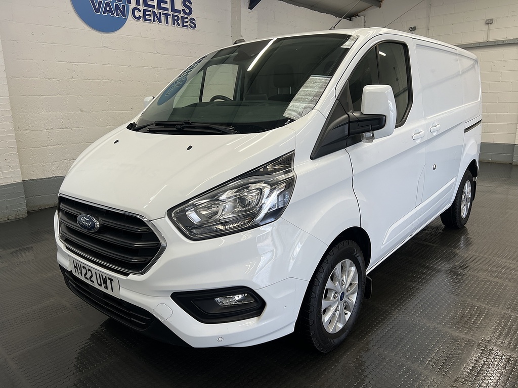 Ford Transit Custom 2.0 300 Ecoblue Limited Panel Van Manua HV22UWT White