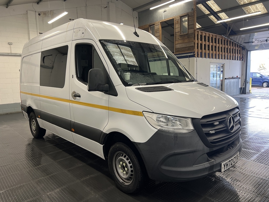 Mercedes-Benz Sprinter 2.0 315 Cdi Progressive Panel Van Manua White #4